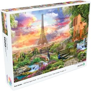 1000 piece puzzle // Paris Garden